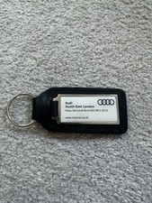Audi Genuine Key Ring Black