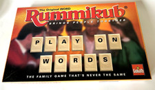Vintage Rummikub Play on Words (Goliath). Contents are new and sealed.