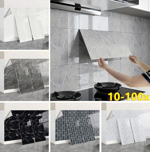100pack pvc marble tiles wall - pvc,