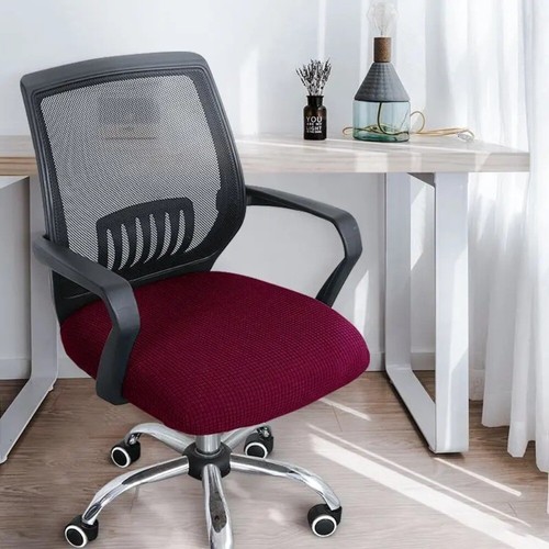 Velvet office chair seat - chair,
