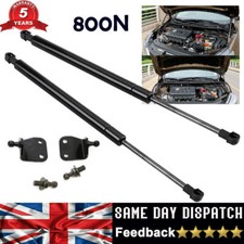 UNIVERSAL CAR OR CONVERSION GAS STRUTS SPRINGS KIT 600MM 60CM 800N & BRACKETS X2