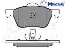 Meyle Brake Pad Set, Front