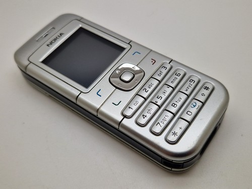 Nokia 6030 silver - silver, (orange)