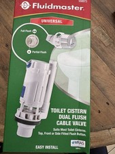Fluidmaster 550073 Universal Dual Flush Cable Valve for Toilet Cistern