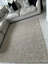 Handmade 100% Wool Rug Pebble