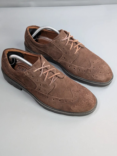 Hotter derby suede shoes - hotter, mens
