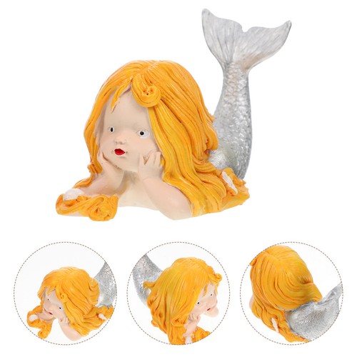 Aquarium mermaid statue resin - aquarium,