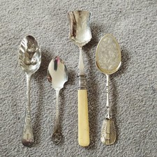 4 pieces Vintage Silver Plated