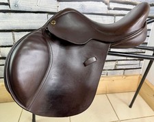 15 1/2” Wide Excelle/Walsall Riding English Pony GP Saddle - Brown