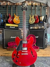Gibson ES-335 'Dot' Cherry 2001 Semi-Hollow Left-Handed Electric Guitar