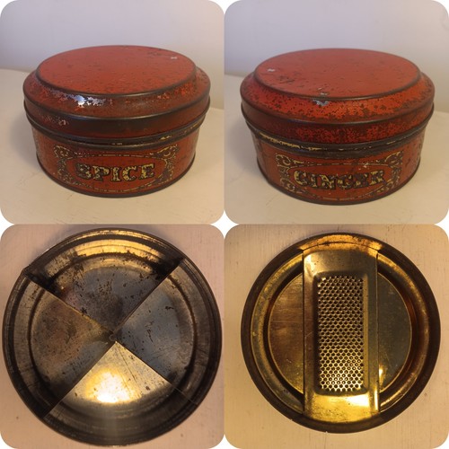 Round compartment vintage - 4,
