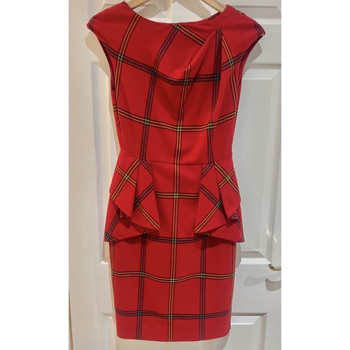 Karen millen tartan red - karen,