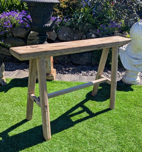 Rustic reclaimed vintage elm