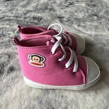 Paul Frank Small Frank Baby Crib Shoes Booties Trainers Pink