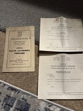 1951 Rally Automobile