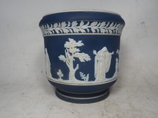 Vintage Adams  Blue Jasperware