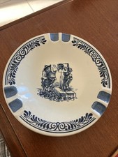 Vintage 1950's Hollands Most Comfortable Novelty Ashtray Man In Stocks Gets Puff