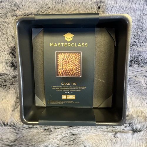 Masterclass square cake tin - masterclass,