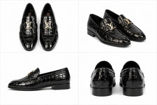 Handmade men black crocodile - men,