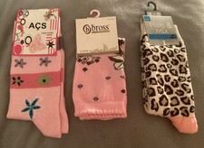 3 Pairs Ladies Socks Size 4-8