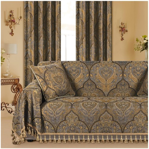 Traditional jacquard sofa - jacquard,