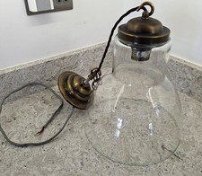 Glass & Brass Industrial Style