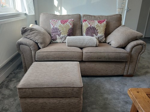 Champagne colour scs sofa - scs,