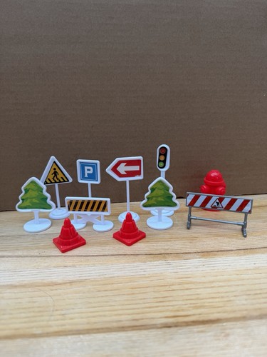 Toy road safety signs - toy,