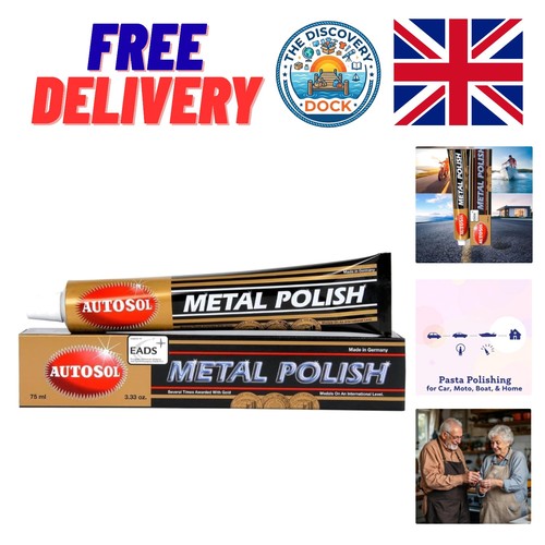 Solvol 100g metal polish tube - solvol,