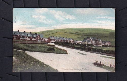 Printed postcard woolacombe - printed,