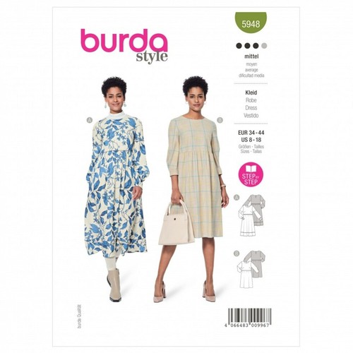 Burda sewing pattern 5948 - sewing,