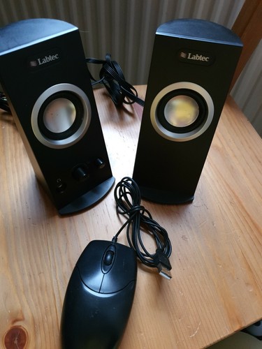Labtec speakers optical mouse - optical,