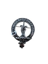 Shaw Clan Crest Pewter Cap