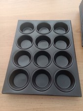 12 Deep Cup Muffin Baking Tray