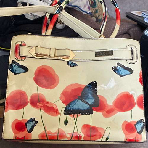 Ted baker cream patent - cream, faux