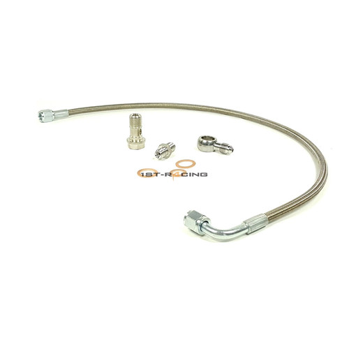 Turbo oil feed line - feed,