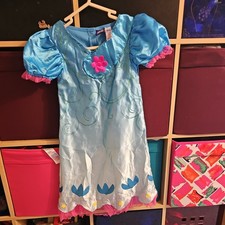 Trolls World Tour Dress Up Costume Girls Age 7/ 8 Blue Pink 122 - 128cm