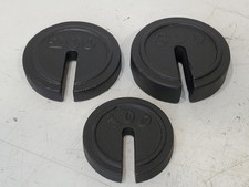 3 Vintage Cast Iron Platform
