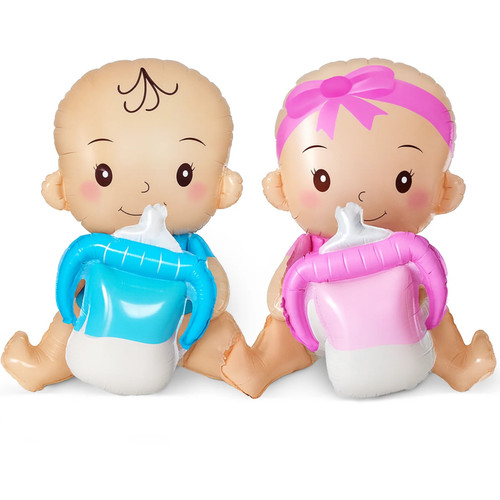Gender reveal balloons baby - balloons,