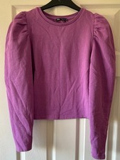ZARA Soft Purple Puff Sleeve