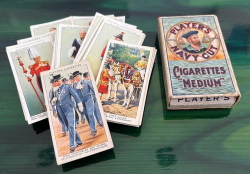 Jps cigarette cards coronation - jps,