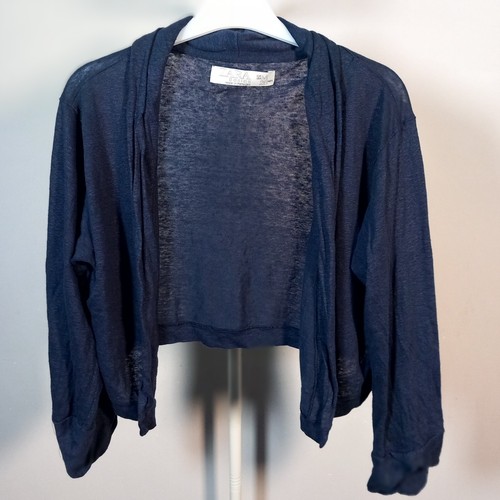 Zara blue bolero - bolero, cardigan