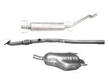 Front Rear & Centre Exhaust