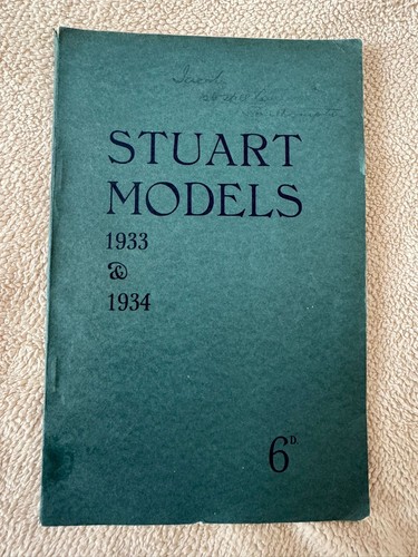 1933 stuart turner - stuart, model