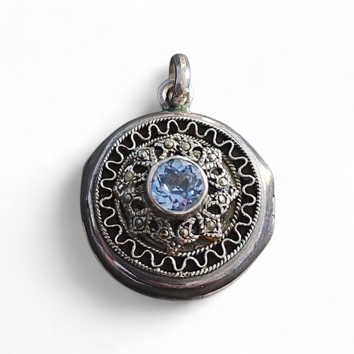 Sterling silver photo - photo, locket