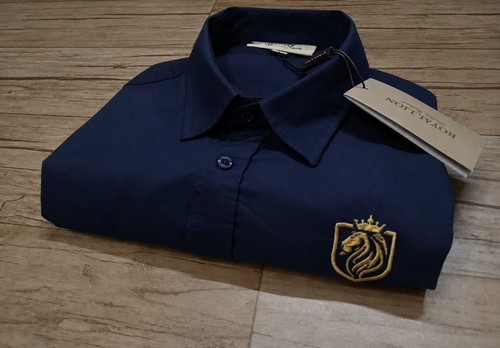 Royal lion men shirts - royal, long