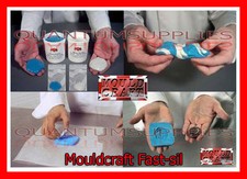Mouldcraft Fast-Sil 16g-1kg Mould Making Silicone Putty RTV Food safe Sugarcraft
