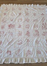  EMBROIDERED TABLE CLOTH/ BED