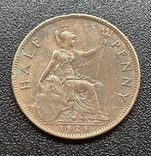 1928 - George V - Half Penny