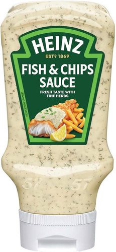 Fish and chips sauce - fish,